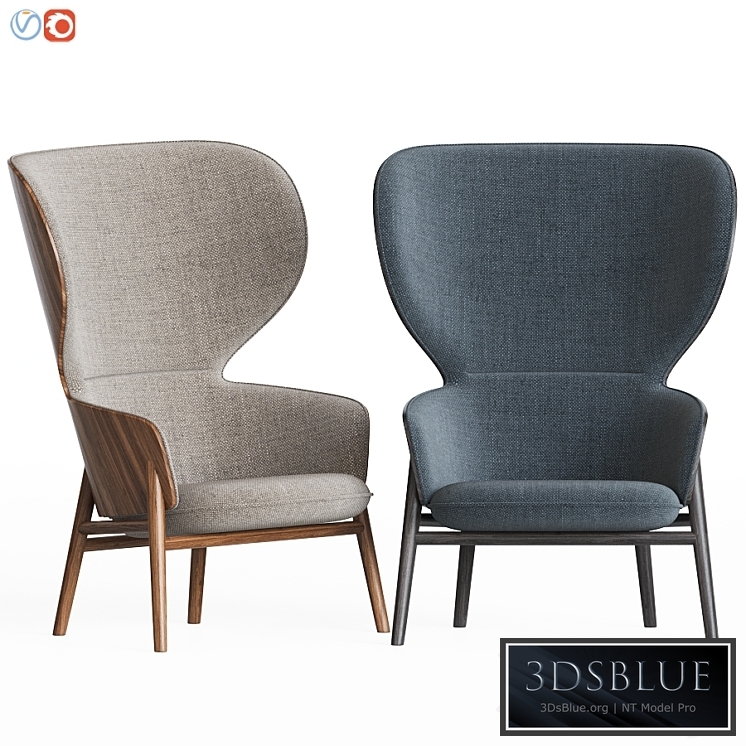 Hygge High Back Rocking Chair