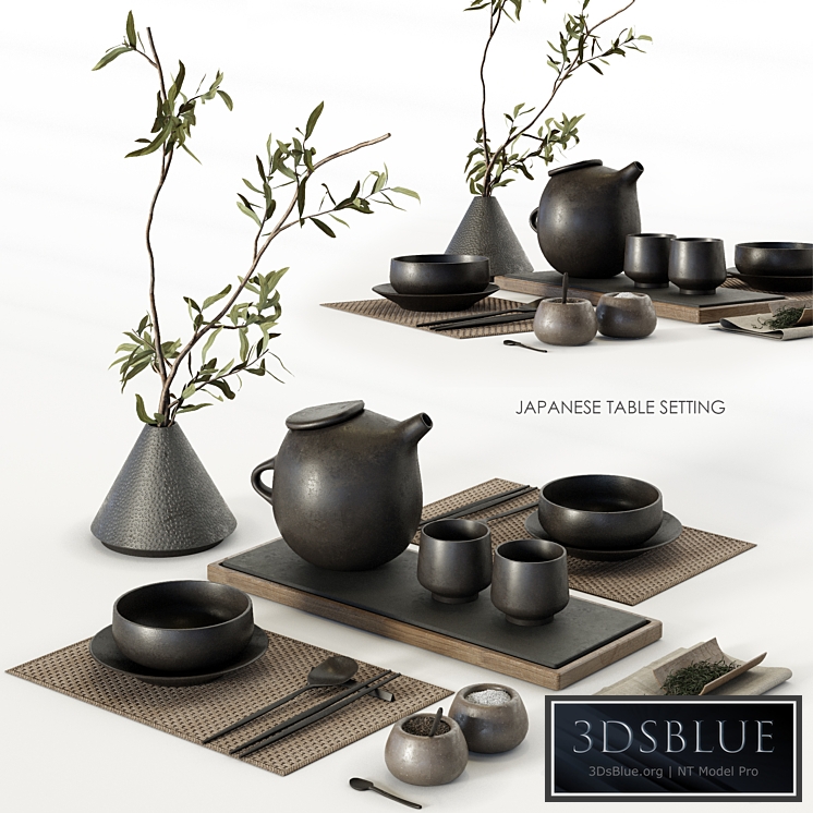 Japanese table setting