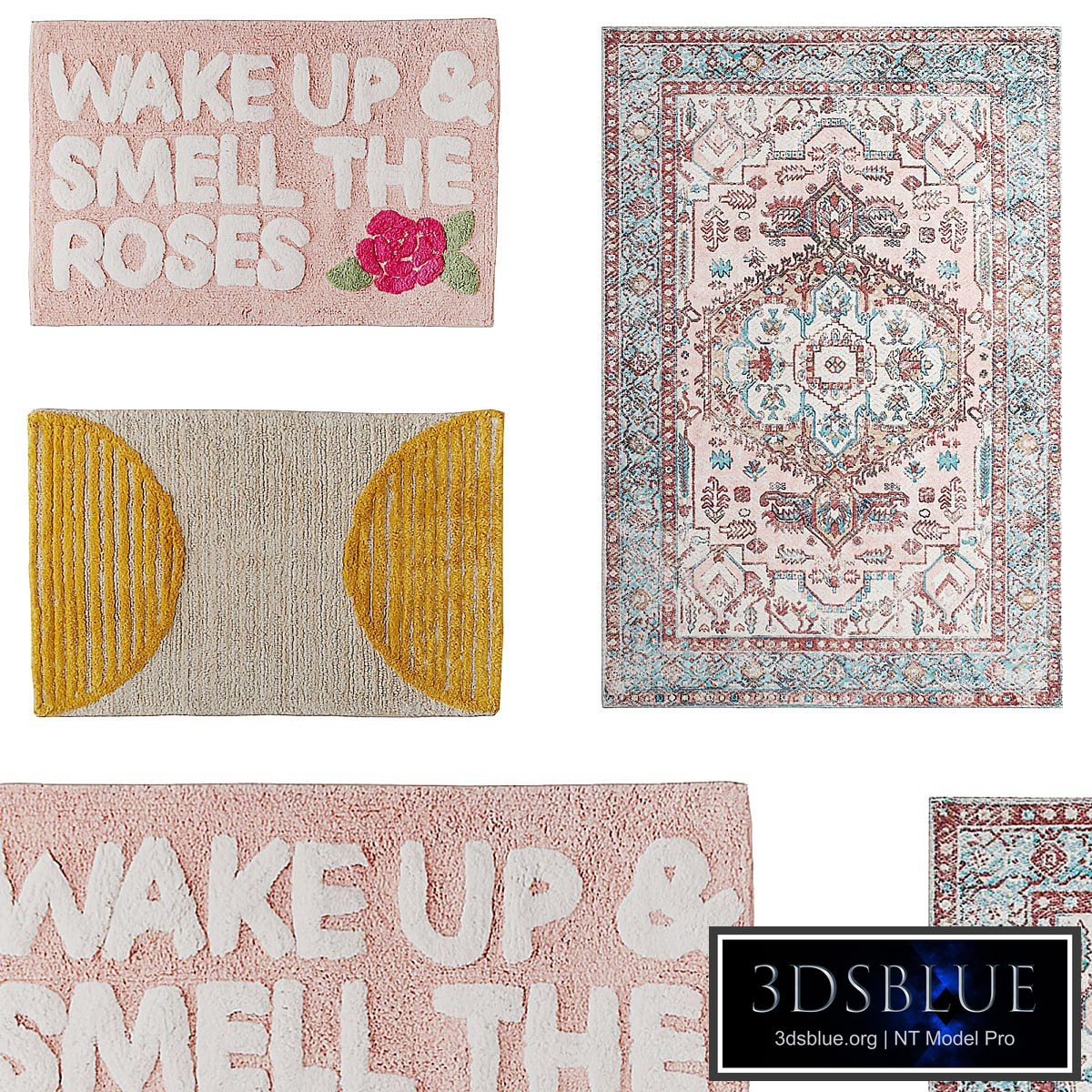 Set of bath mats from Urban Outfitters No. 3
