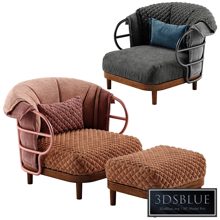 Gloster dune armchair