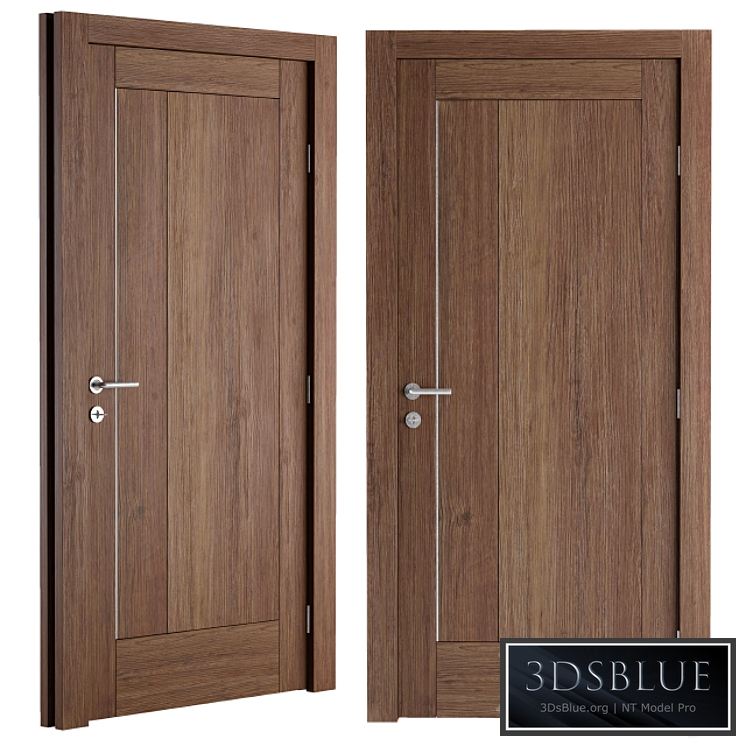 Wooden Modern Simple Door