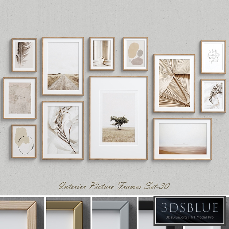 Interior Picture Frames Set-30