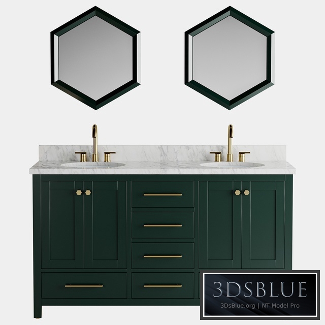 Radke Mahogany Vanity