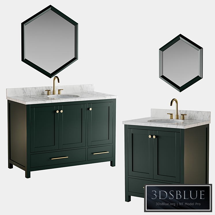 Radke Mahogany Vanity
