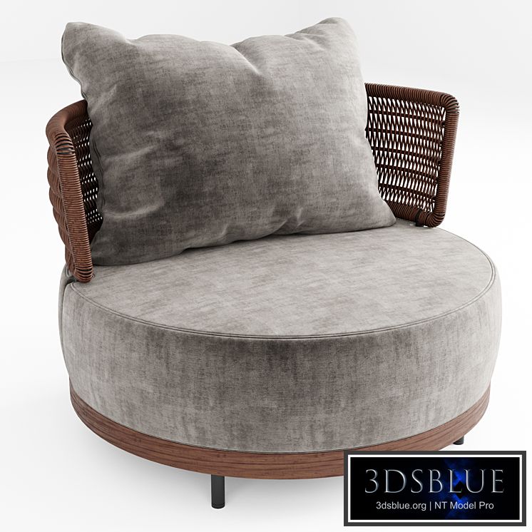 Minotti quadrado armchair