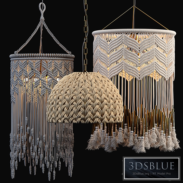 Macrame Pendant Lights