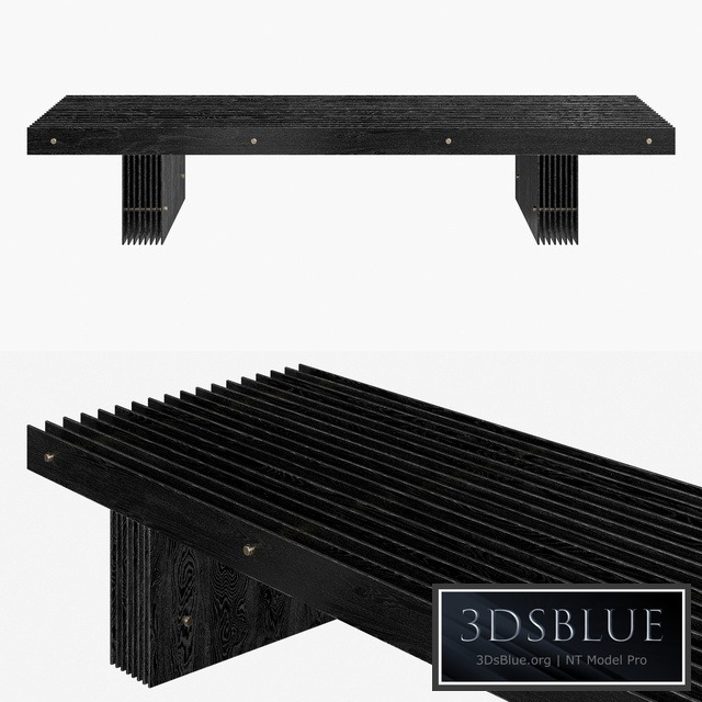 Grid Bench by Mario Tsai