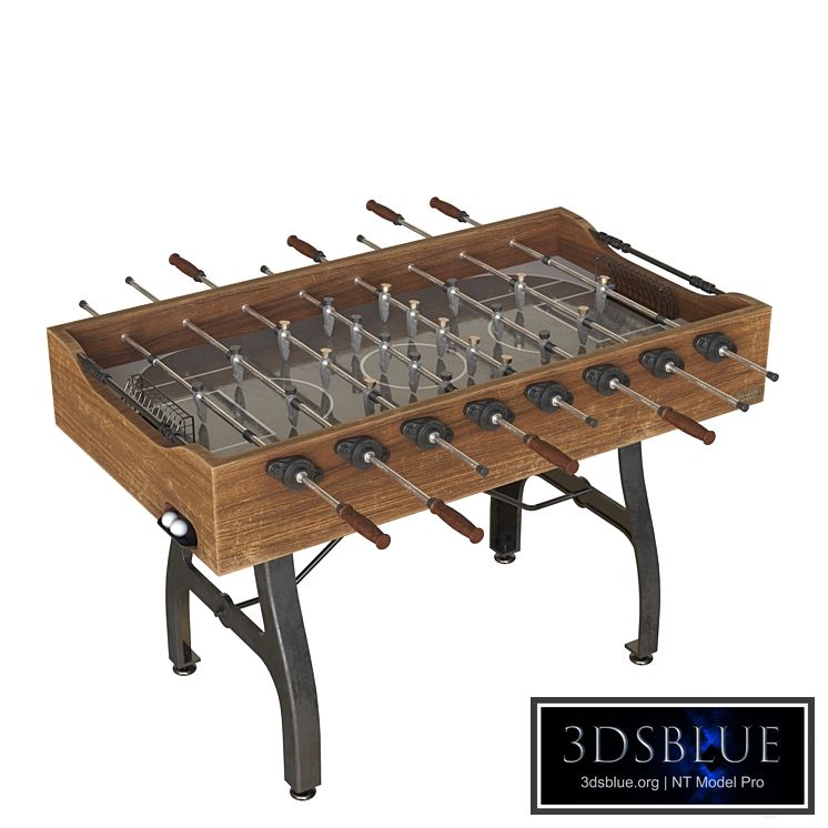 Vintage Industrial Foosball Table