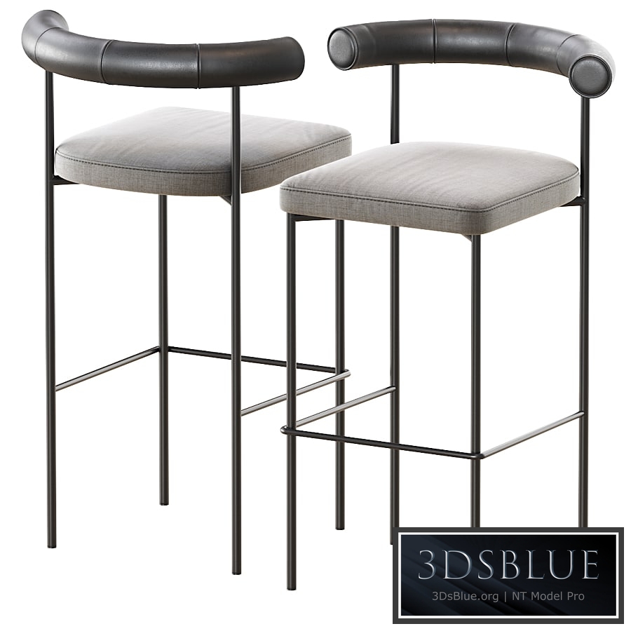 Kashmir Bar Stool by Resident
