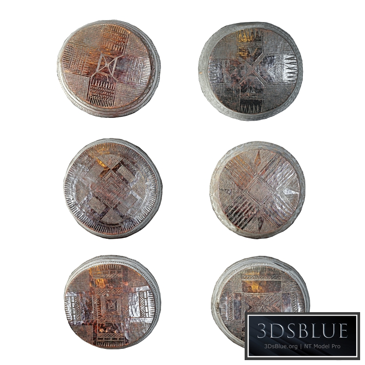 Vintage Ethiopian Split Bowls