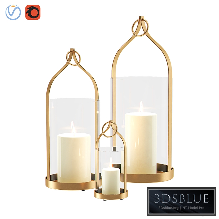 PRIYA Brass Lanterns