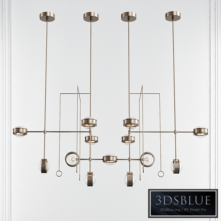 HOLLY HUNT LYRA CHANDELIER