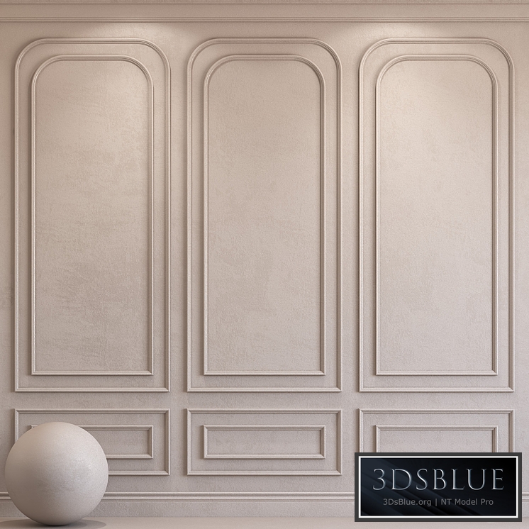 Decorative plaster with molding 33