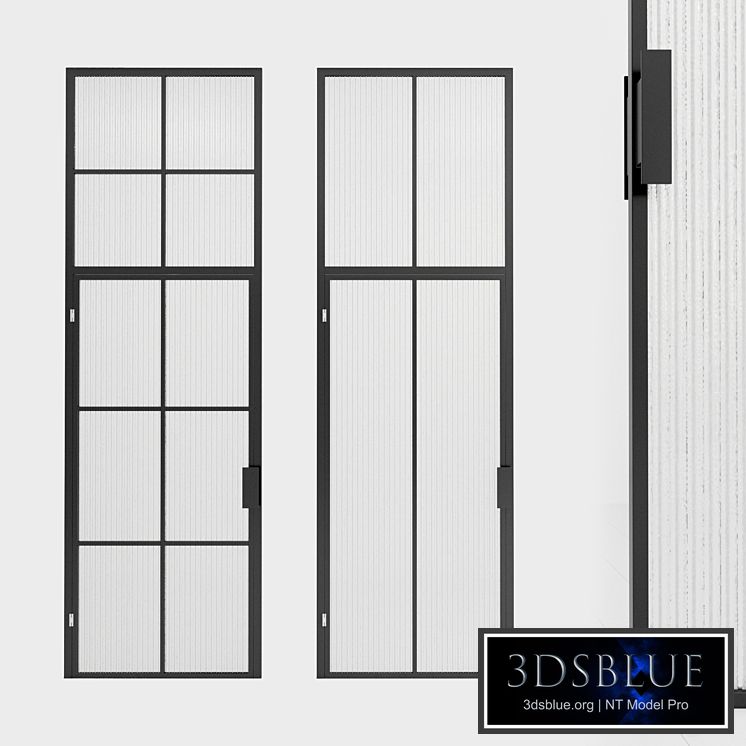 Glass partition. Door. 94