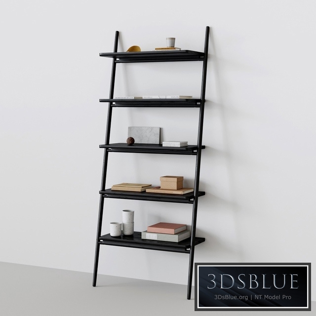 Folk ladder shelving by norm architects