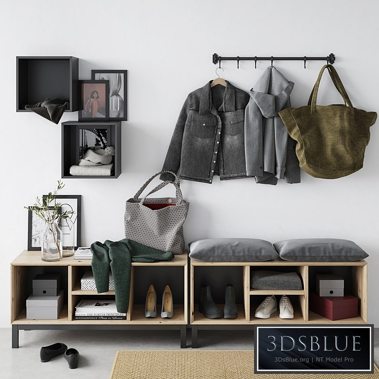 Entrance to the hall from Ikea