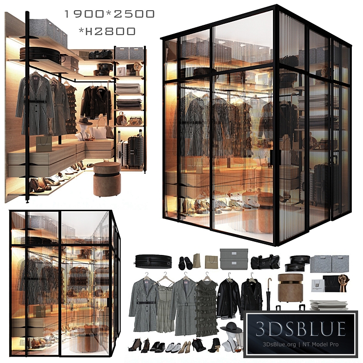 Wardrobe unit in the bedroom_4