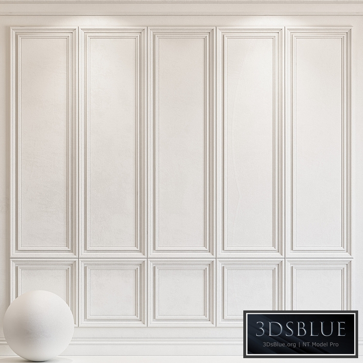 Decorative plaster with molding 41