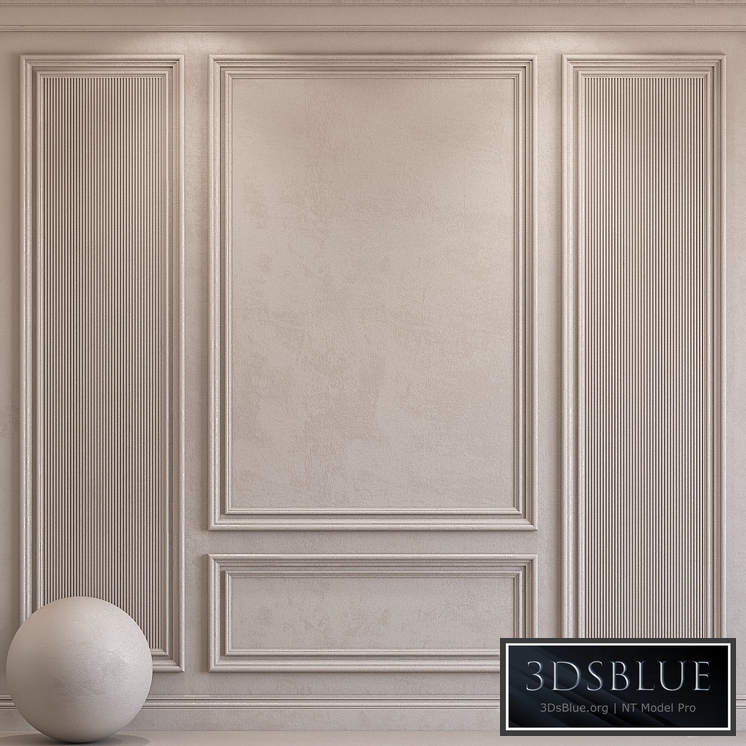 Decorative plaster with molding 42