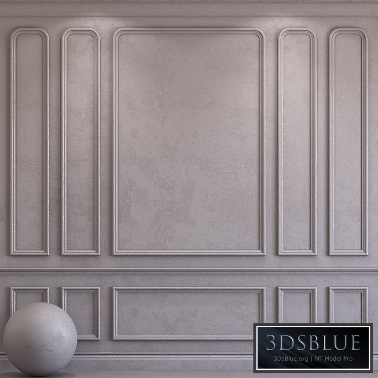 Decorative plaster with molding 41