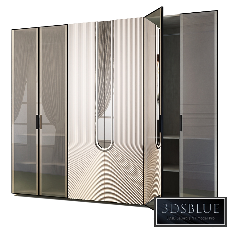 Swing cabinet for clothes Lexus. Wardrobe by Medusa Home