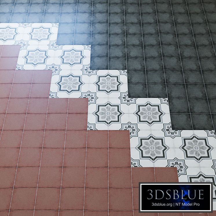 Porcelain tile collection EQUIPE ART NOUVEAU / EKIPE AR NUVO 20x20