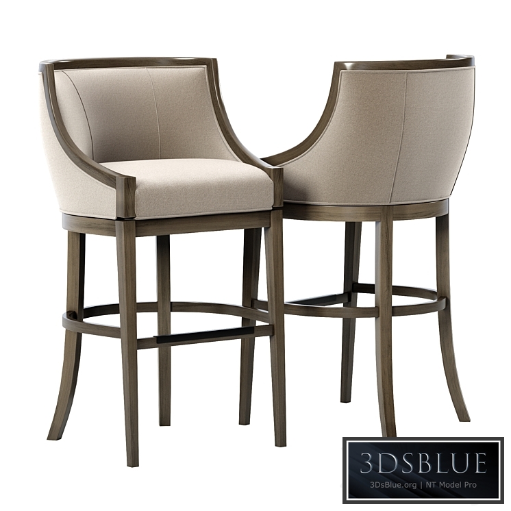 MS Baden Memory Swivel Bar Stool