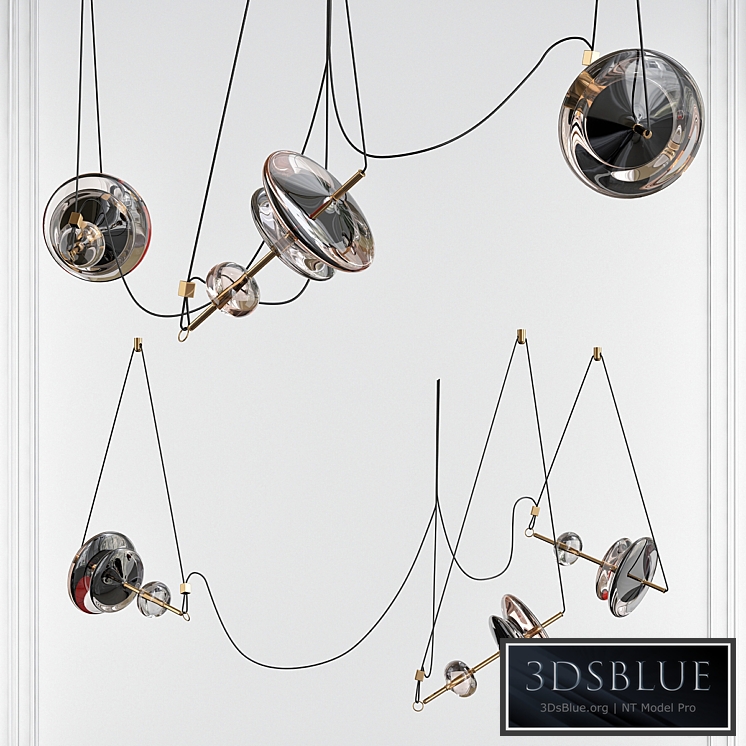 Silvio Mondino Studio TRAPEZI THREE LIGHTS