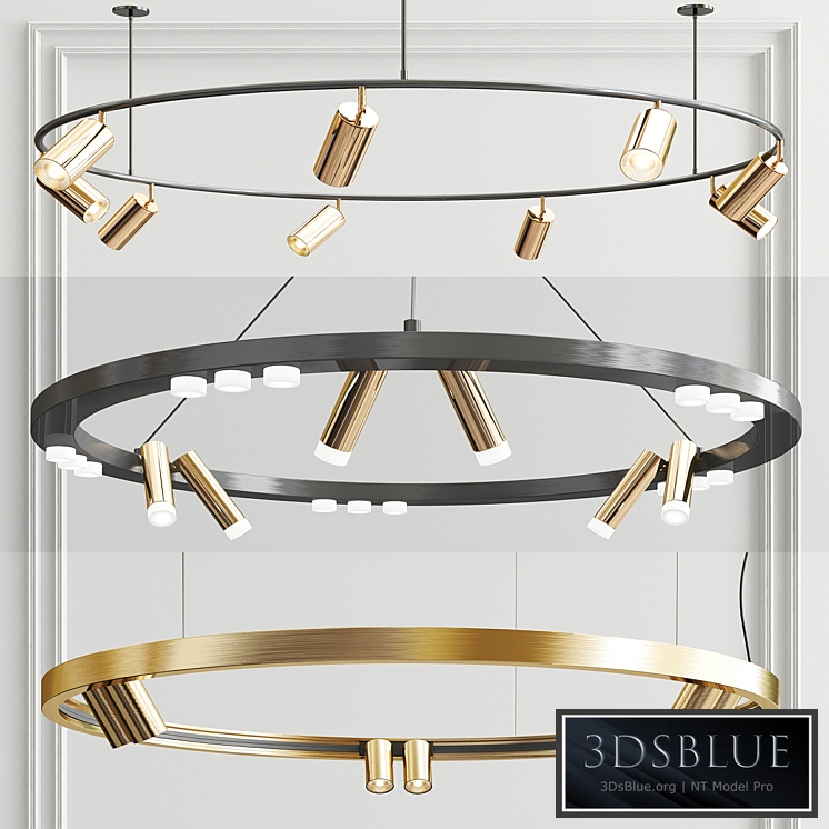 Brand Odeon Superloop Chandelier - 3 type