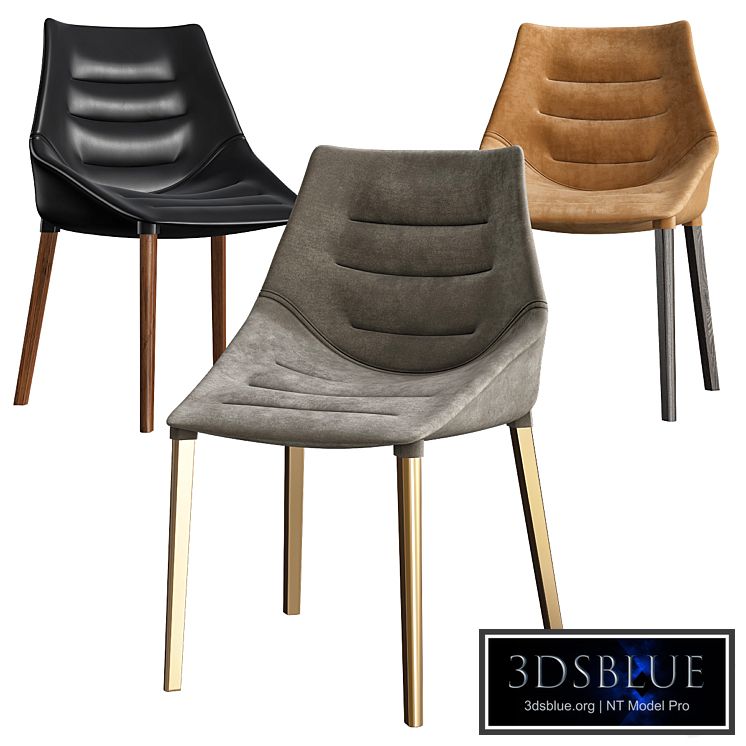 Molteni & C. OUTLINE Leather chair