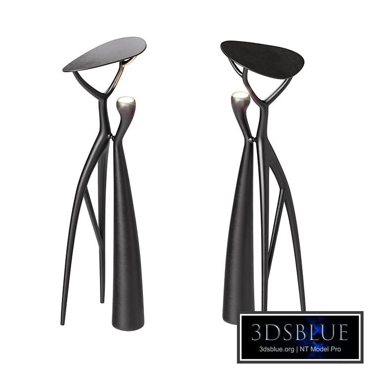 Floor table Charles Trevelyan | On a Limb (Gray) 2010