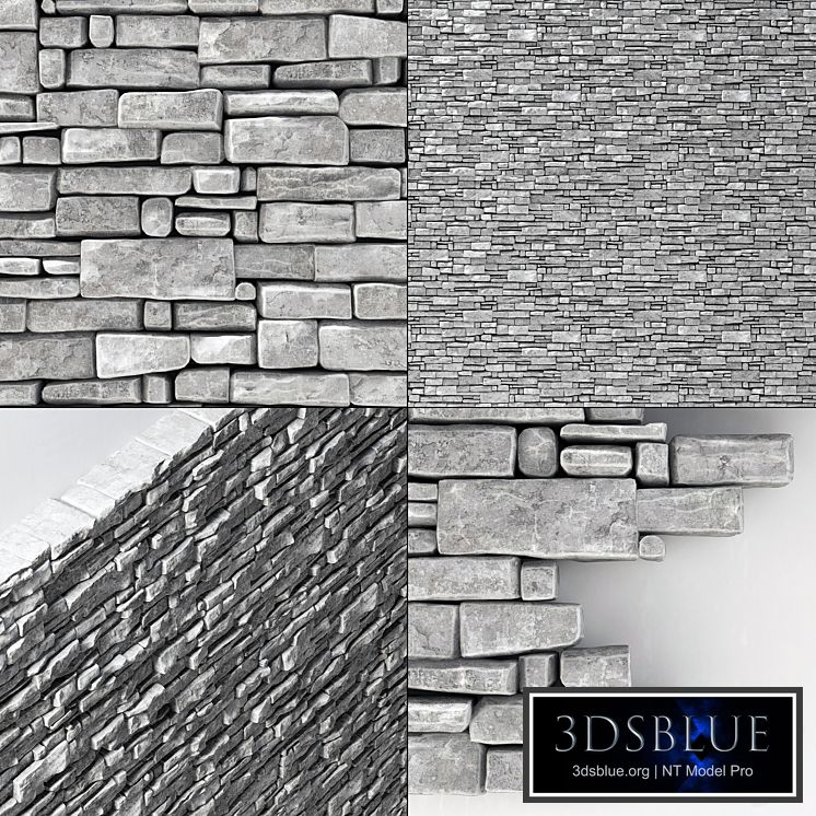 Wall stone clincer rock decor n2