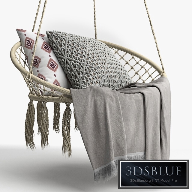 BUTLERS PARADISE NOW "Hammock chair with fringes"