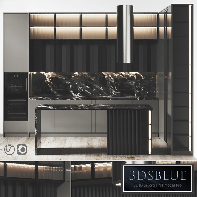 Kitchen 052 400x320x290H