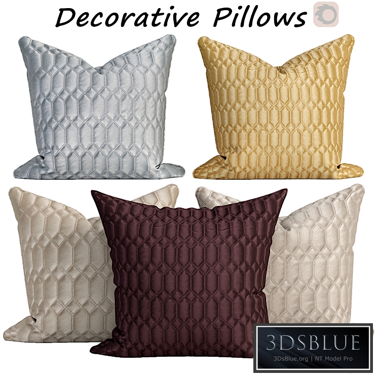 Decorative pillows set 538