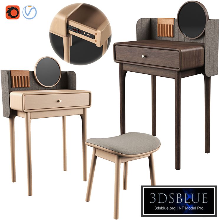 The Little Apricot Dresser By 家具 设计师