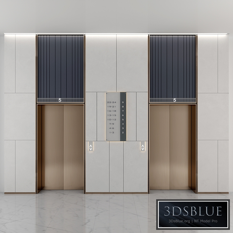 ELEVATOR LOBBY DESING 3