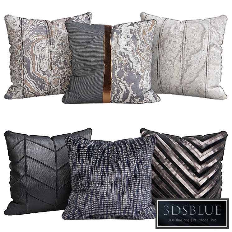 Pillows for sofa 6 pieces No. 107