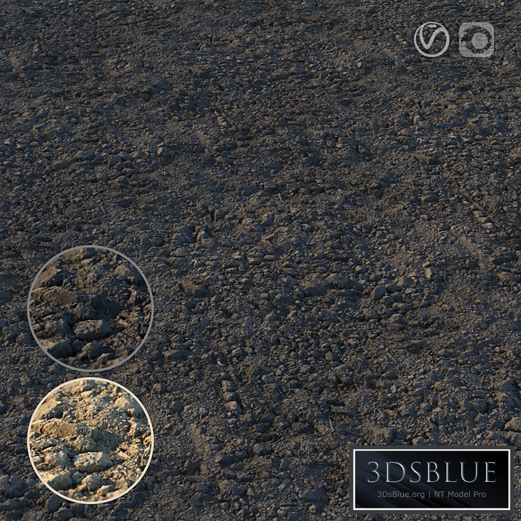 Loosened ground material 02