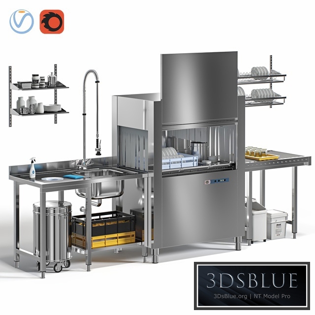 Conveyor dishwasher APACH ARC 100