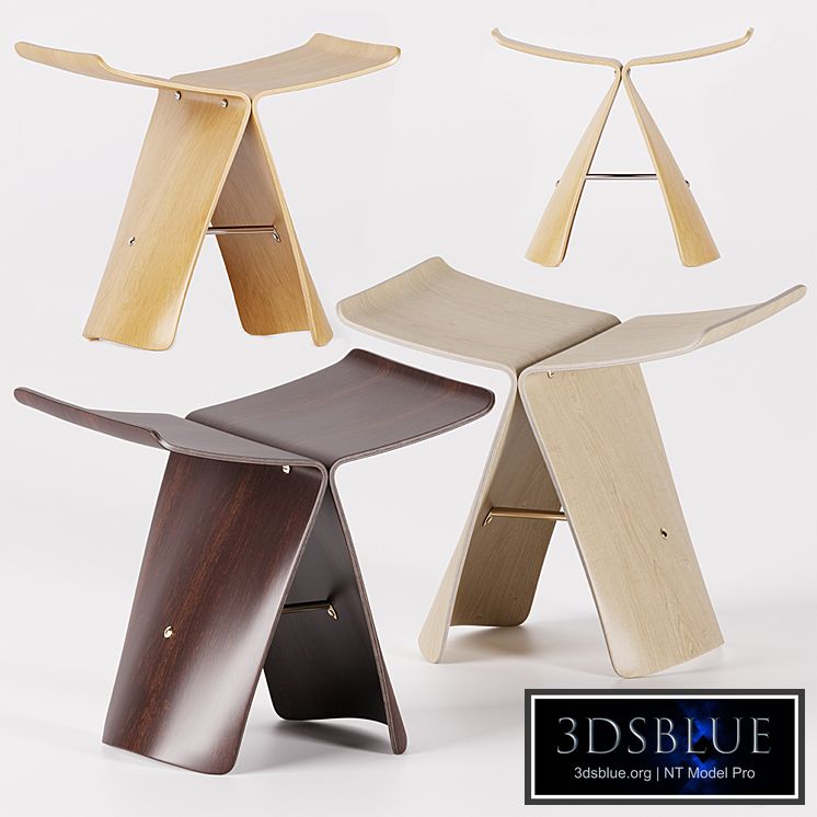 Vitra Butterfly stool.