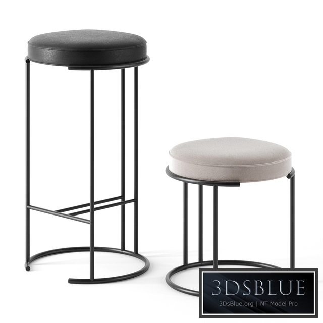 Nina stools by Living divani