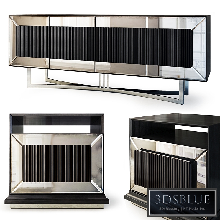 Dresser and nightstand Lion. Sideboard, nightstand by Vera Mobilya