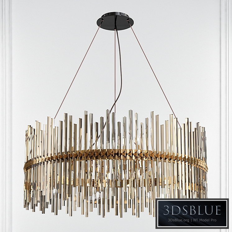 Il Paralume Marina RING TRIEDRO VENETIAN GLASS CHANDELIER