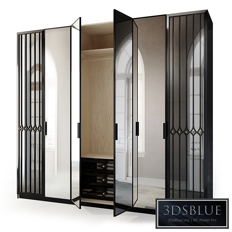 Wardrobe cabinet for clothes Dupont. Wardrobe by evmoda