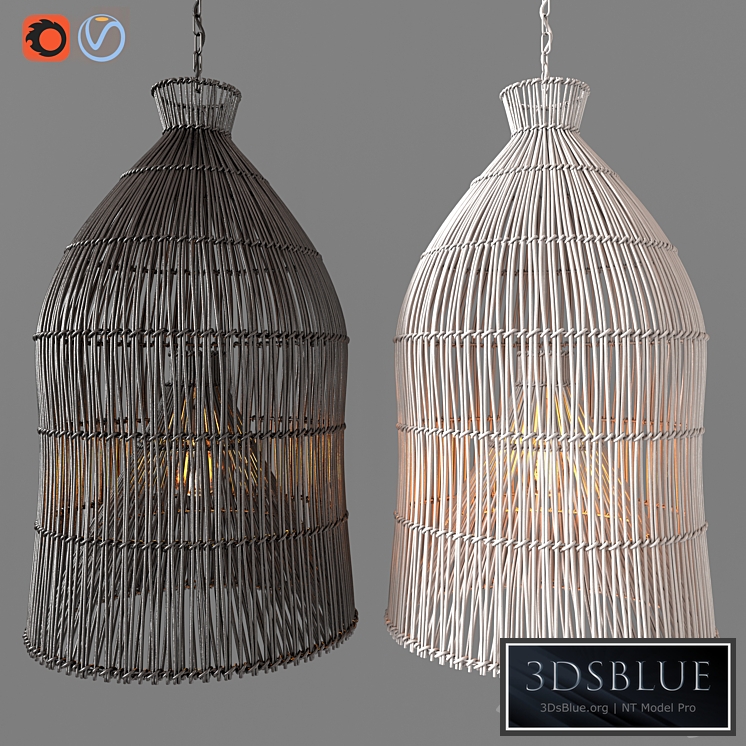 Indonesian Fishing Baskets by Restoration Hardware
