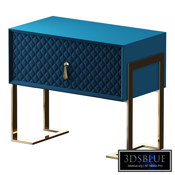 Nightstand Upholstered Bedside Table