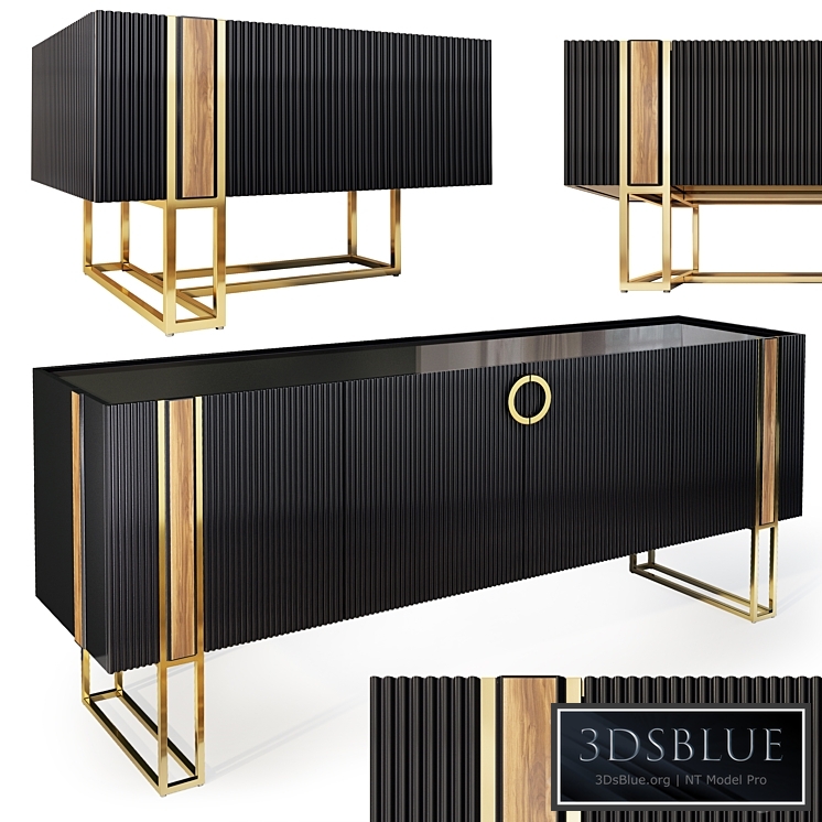 Chest and nightstand Matrix. Nightstand, sideboard by Medusa Home