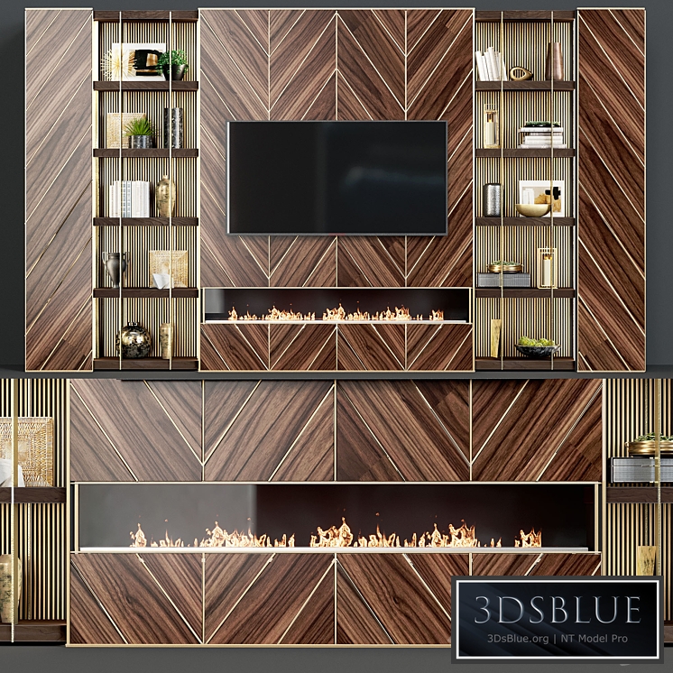 TV wall modern 44