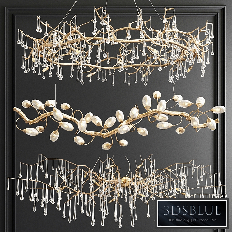 Serip Lotus Bijout Chandelier - 3 types